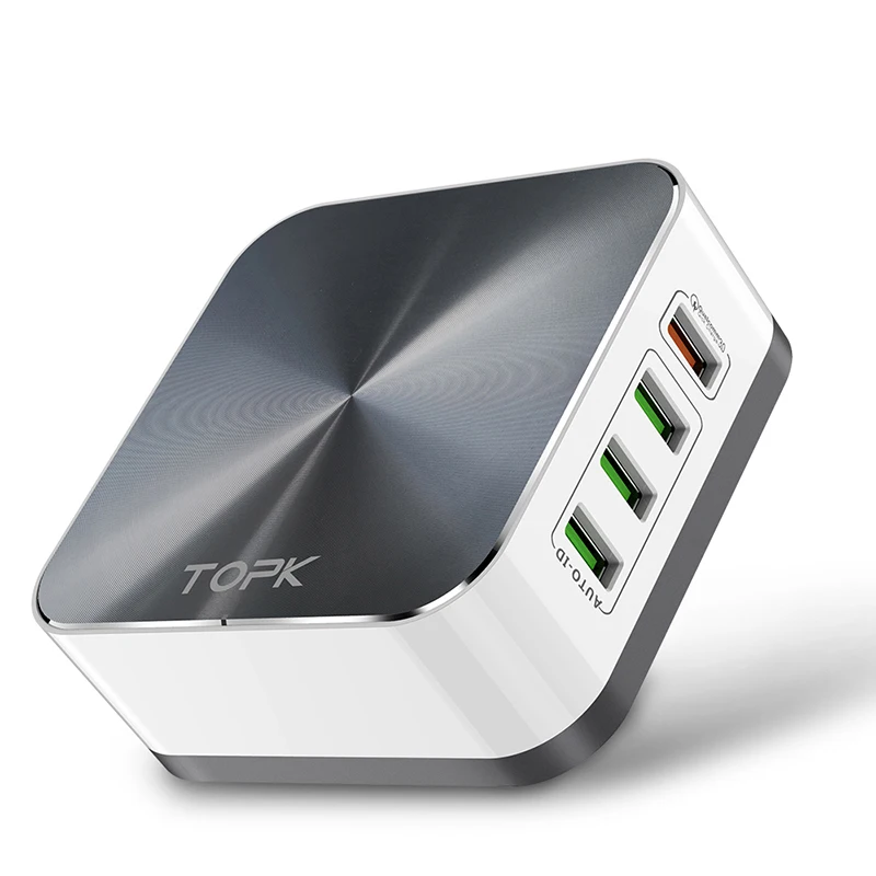 TOPK B829Q 8-Port Quick Charge 3.0 Phone USB Charger EU US UK Plug Desktop Fast Dock Charging Station Adapter
TOPK B829Q 8-Port Quick Charge 3.0 Phone USB Charger EU US UK Plug Desktop Fast Dock Charging Station Adapter