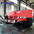 China CNC cnc turret punching machine , hydraulic punch press , small punch press