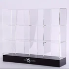 Custom Clear Acrylic Gift Jewelry Display Box, Acrylic Toy Sock Sunglasses Eyewear Cube Display Box