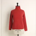 4 Color Choice Dropship Cashmere Knitted Name Brand Thick Plain Knitwear Sweaters for Women