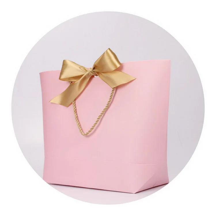 Personalized fashion luxury shopping bag for women/girl custom printed pink gift paper bag with handles, Customized colors
Personalized fashion luxury shopping bag for women/girl custom printed pink gift paper bag with handles, Customized colors