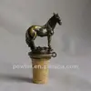 Pewter Horse Wine Stopper