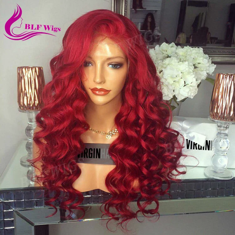 Cuticle Aligned Hair Wig Wholesale Virgin Human Hair Vendors Wigs Red Color Lace Front Wigs with Baby Hair 
Cuticle Aligned Hair Wig Wholesale Virgin Human Hair Vendors Wigs Red Color Lace Front Wigs with Baby Hair