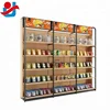 Cheap Price Single Sided Supermarket Floor Stand Grocery Store Wood Display Snack Shelf