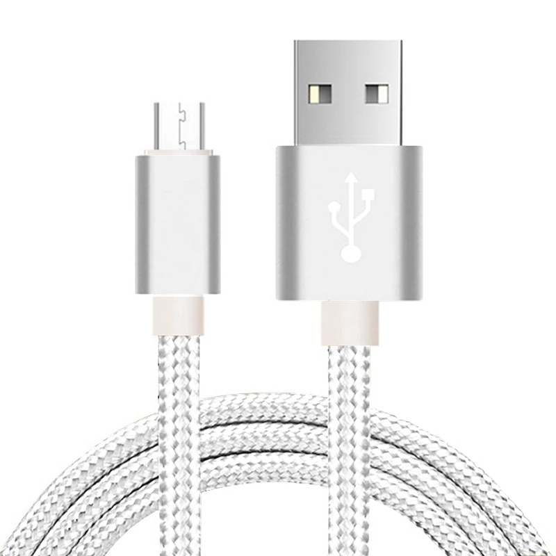 Factory Price android data charging micro usb cable 3ft 6ft 10ft for Samsung android device - ANKUX.COM
