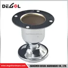 2017 Best selling beautiful cup type polish stainless steel iron furniture leg for sofa table kitchen cabinet