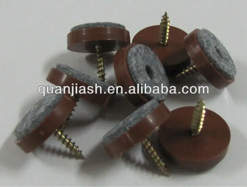 Screw On Felt Chair Glides Buy Adjustable Chair Glides,Chair Leg