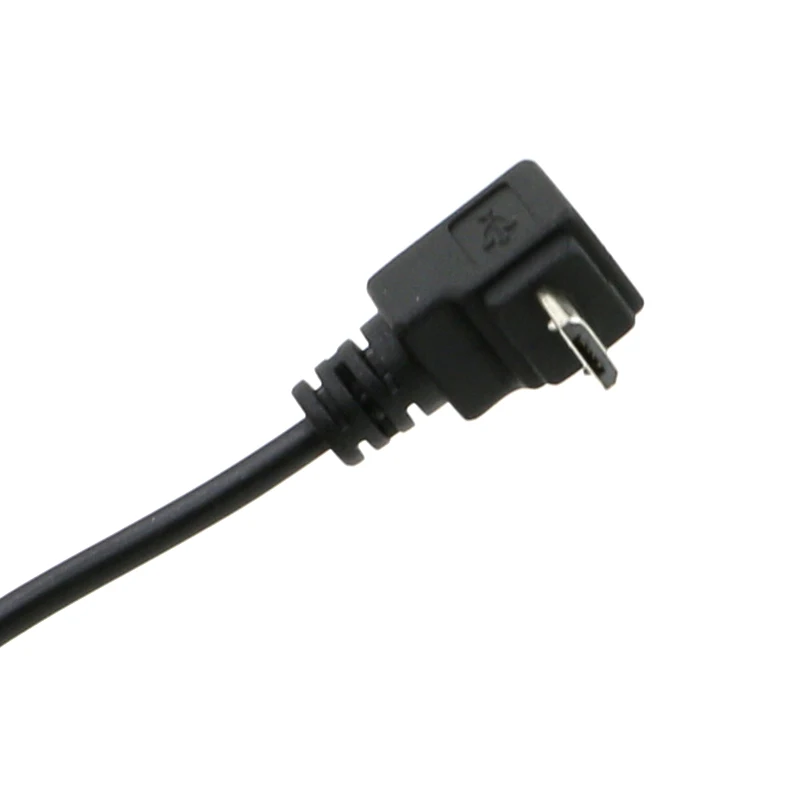 3ft 20cm to 10 m free sample durable slim new design white black internal 20cm 90 degrees elbow micro to open end usb wire cable - ANKUX.COM