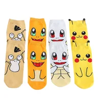 Wholesale Yellow Orange Woman Cute Pikachu Short Socks Colorful Multi-design Funny Socks Cute Design for Women
Wholesale Yellow Orange Woman Cute Pikachu Short Socks Colorful Multi-design Funny Socks Cute Design for Women
