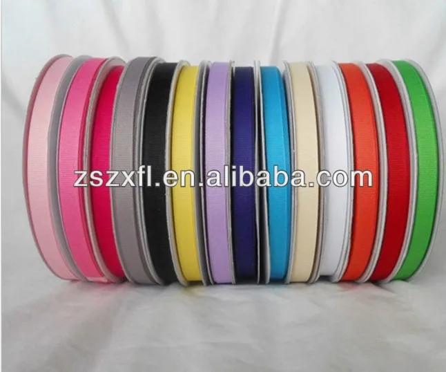 different color of grosgrain ribbon for garment and shoes