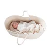 ICEBLUE HD 100% Natural Cotton Woven Rope baby boy moses basket