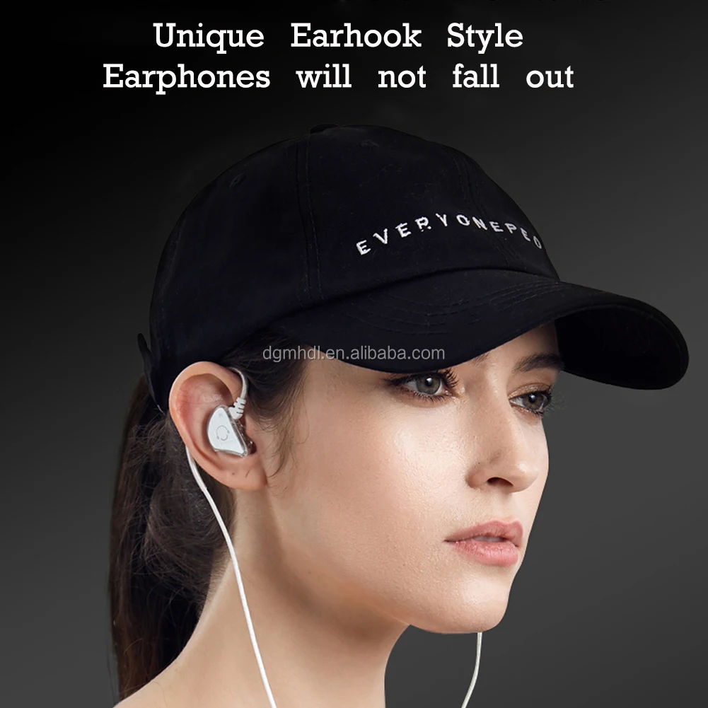 Q3 Ear hook Best price mp3 earphone 3.5mm stereo gaming sports headset wired control wired earbuds earphone headphone with mic - ANKUX.COM