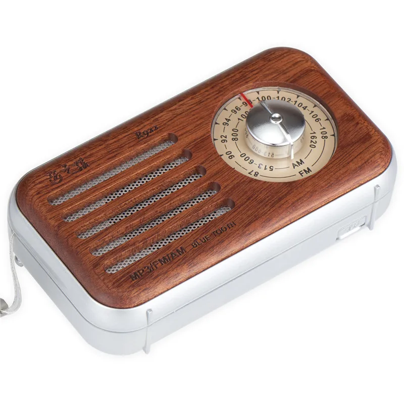 OEM wooden mini vintage wireless fm radio receiver remote control - ANKUX.COM