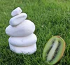 Landscaping Garden Decorative Natural White Round Marble Pebble Stone