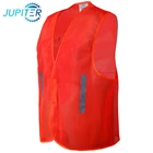 100% polyester roadway traffic safety reflective mesh hi-vis vest for roadway