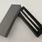 Corporate metal roller pen with luxury box for business gift