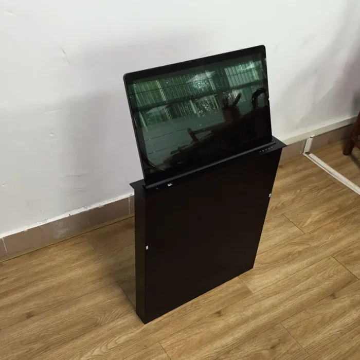 Super Slim Desk Flip Up Monitor Lcd Tv Lifting Up Mechanism