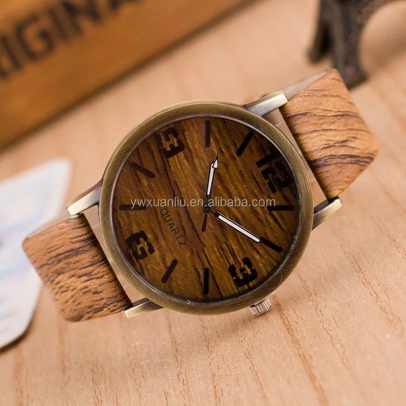 New love gift Valentine gift wooded watch bamboo wooded watch Valentine watch