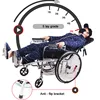 Fully reclining elderly pregnant folding travel wheelchairs portable manual wheelchair