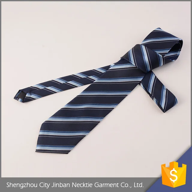 high quality handmade stripe silk neck tie for men