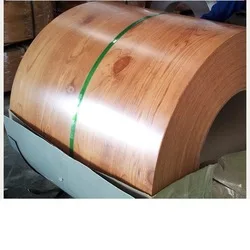 wood grain printing color coated steel