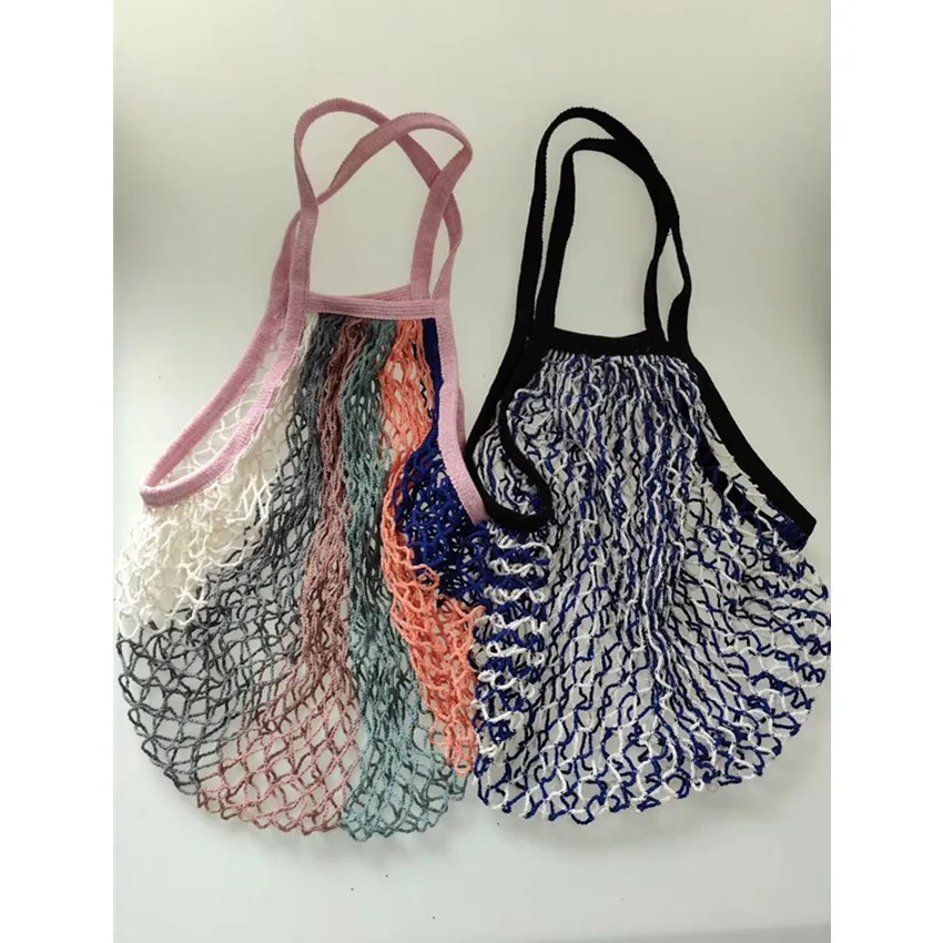 Reusable Washable Eco friendly Fruit Vegetable Storage Cotton Mesh Net Bag 
Reusable Washable Eco friendly Fruit Vegetable Storage Cotton Mesh Net Bag