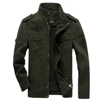 

Custom 100% Cotton Casual Military Men Bomber Jacket Wholesale ,Flight Jacket,Pilot Jacket
