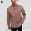 2020 New fashion hot sale reasonable price fashionable stylish men's outfit for worker jacket in washed pink long sleeve