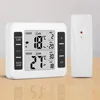 Digital Fridge Refrigerator and Freezer Cooler Temperature Gauge Thermometers Thermometer with Alarm 1 wireless sensor