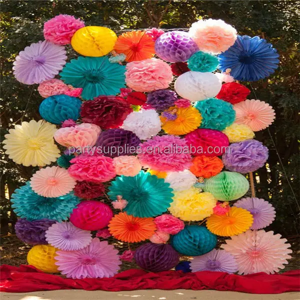 china flower party supplies