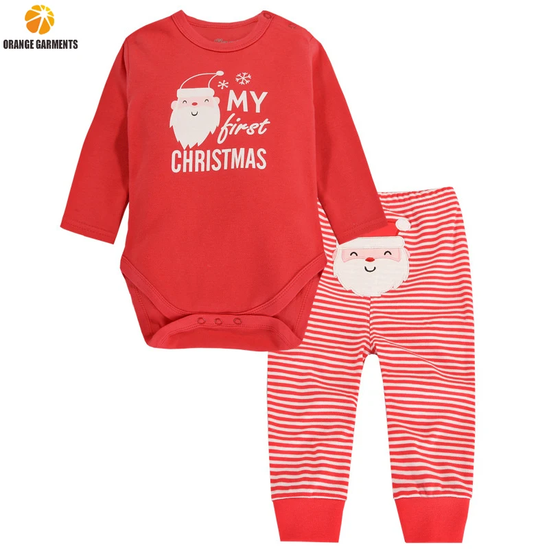 New Gift Long Sleeve Infant Organic Jumpsuit Christmas Baby Clothes Romper Set, Customized color
New Gift Long Sleeve Infant Organic Jumpsuit Christmas Baby Clothes Romper Set, Customized color