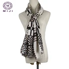 Printed polyester shawls printing scarf cotton women