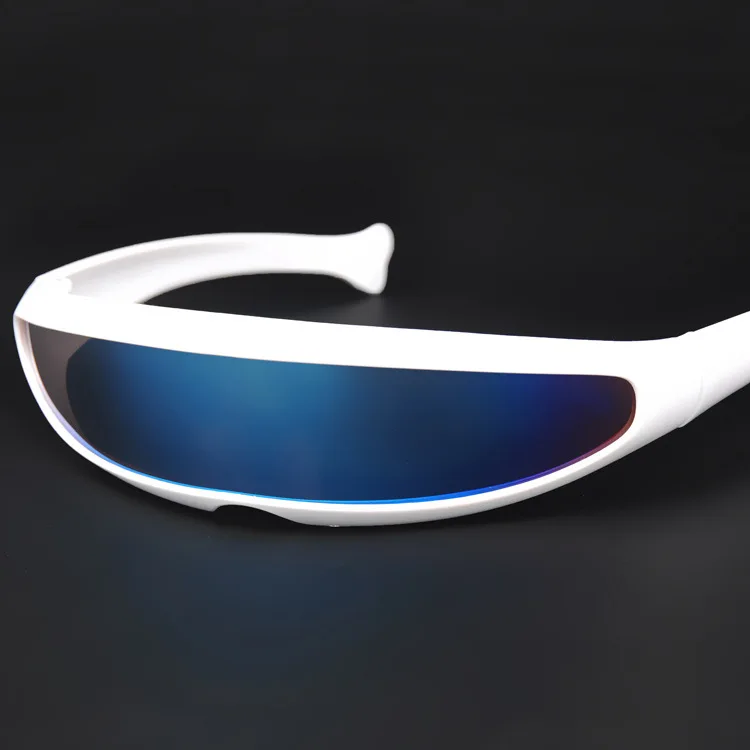 JLB80 mejor nuevo estilos Robot personalidad gafas de sol UV400 lentes regulares de stock gafas de sol yiwu Impresión de logotipo gafas X-los hombres
