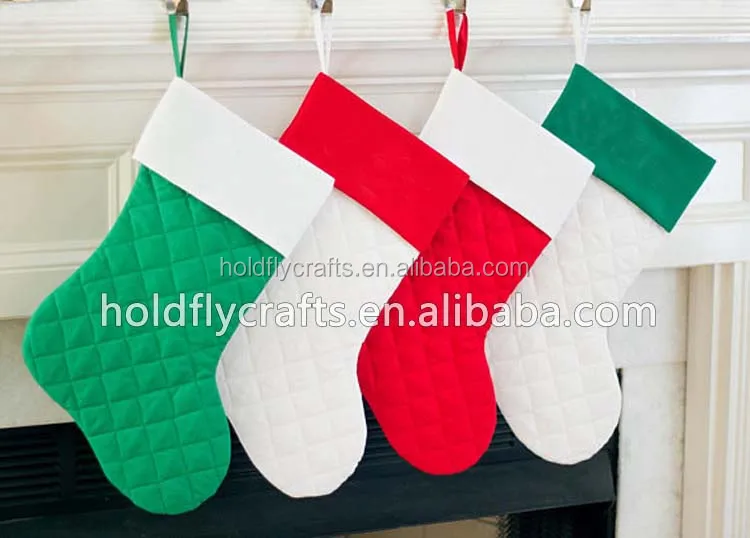 stocking plaid dog christmas paw stocking material :  burlap co