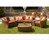 Rattan hd designs patio rustic outdoor garden home furniture sofa set
