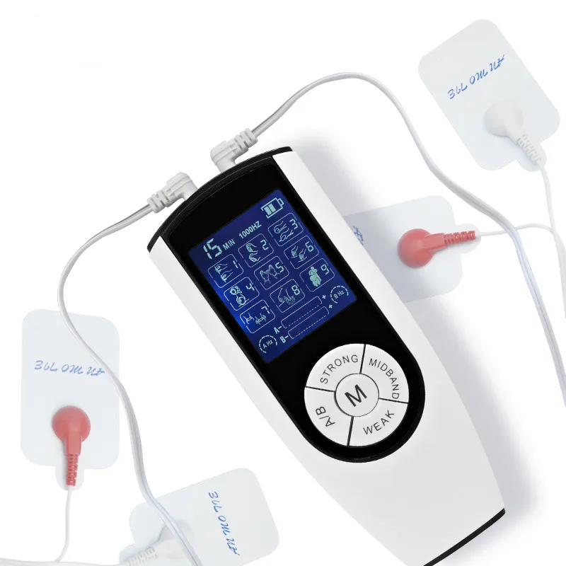 Electric Tens Massager, Digital Muscle Stimulator, Dual Output Rechargeable Pulse Massager with LCD Screen
Electric Tens Massager, Digital Muscle Stimulator, Dual Output Rechargeable Pulse Massager with LCD Screen