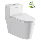 sanitary ware Siphonic one piece toilet s-trap