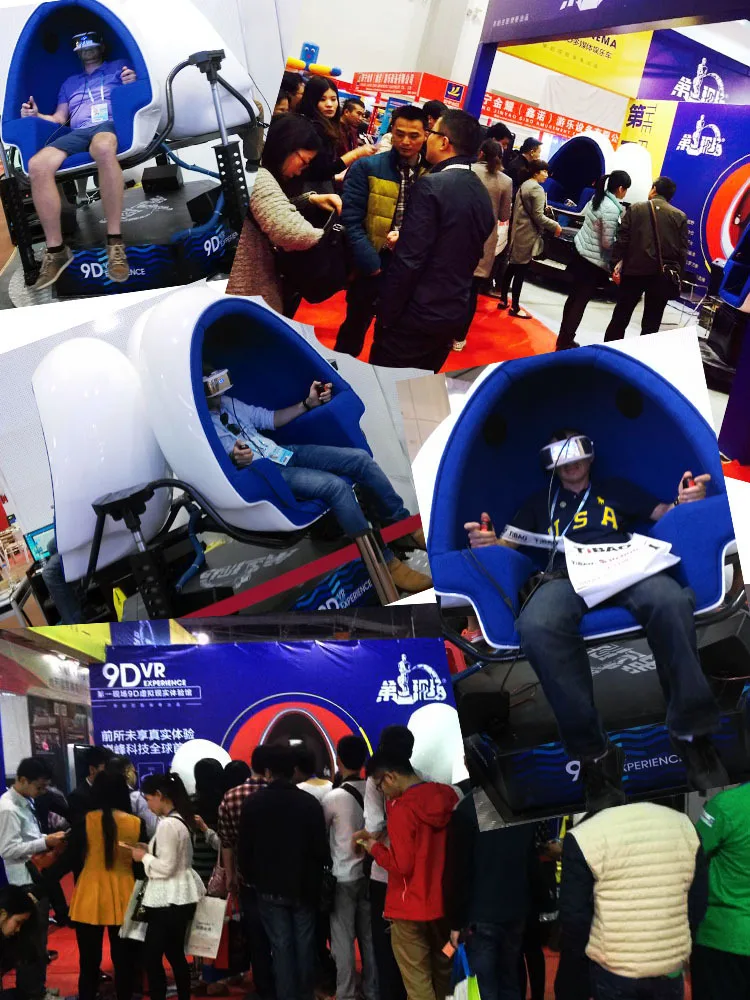Guangzhou Electronics Factory 6Dof Virtual Reality Simulators Vr Game 7D 5D Car Truck Mobile 9D Cinema