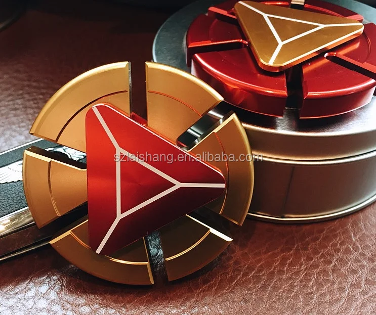 Iron Mans Hand Spinner EDC Tri