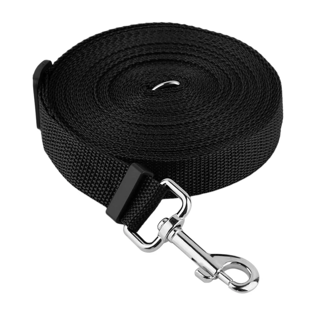 Long 10m Dog Pet Puppy Traction Rope Training Neck Strap Nylon Lead Leash Walk Hiking Training Safe Pet neck strap dog leashes