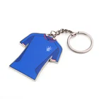 custom metal keychain men shirt shaped key chain