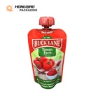 Spout Custom Printing Plastic Packaging Tomato Sauce Spout Pouch
