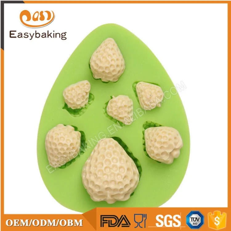 ES-4506 Fruit Shape Silicone Fondant Cake Decorating Mold