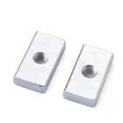 Rack Nut Galvanized Steel Square Rack Nut For Connecting Aluminum Extrusion Profile