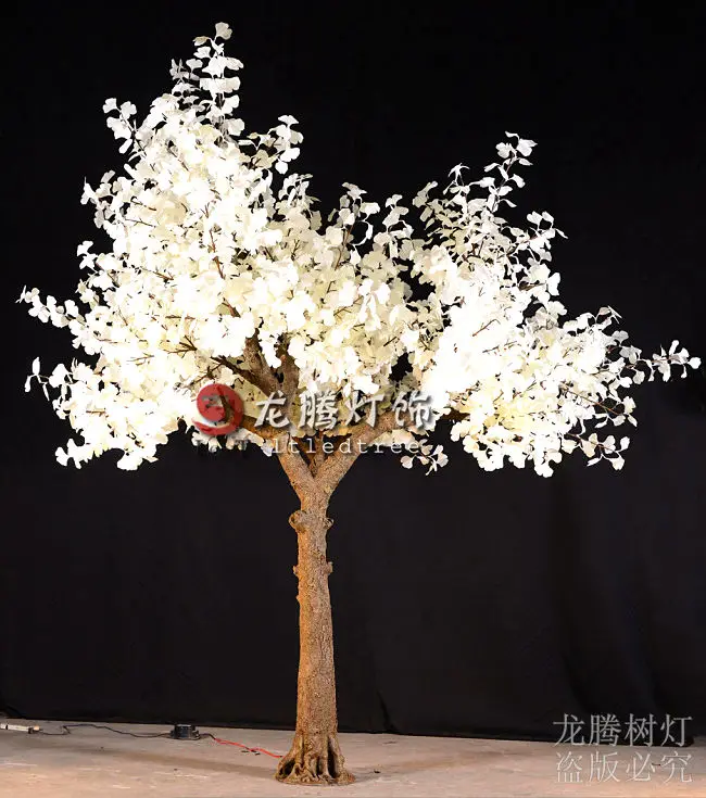 Longteng 4m colorful simulation tree lights for event and wedding decoration