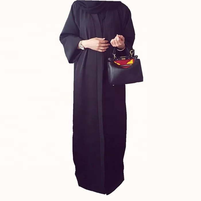Fashion classic plain color soft simple open abaya 2019, Black;brown;wine red;blue;army green;gray
Fashion classic plain color soft simple open abaya 2019, Black;brown;wine red;blue;army green;gray