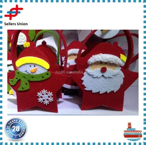felt christmas gift basket