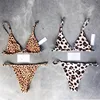 China OEM Wholesale Hot Sexy Young Girl leopard Print Swimwear Custom Made Bikini
