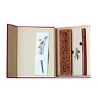 Wood Burner Gift Set Gifts Incense Set African Rosewood Incense Burner Gift Set Wedding Gifts Oud Incense
