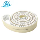 AT20 pu joint machine endless timing belt/yellow rubber coated timing belt